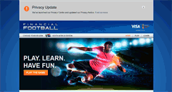 Desktop Screenshot of financialfootballsa.com