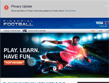 Tablet Screenshot of financialfootballsa.com